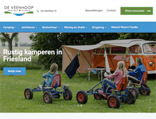 Tablet Screenshot of de-veenhoop.nl